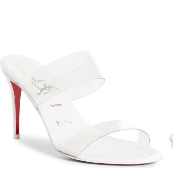 Christian Louboutin Shoes - CHRISTIAN LOUBOUTIN Just Nothing Slide Sandal